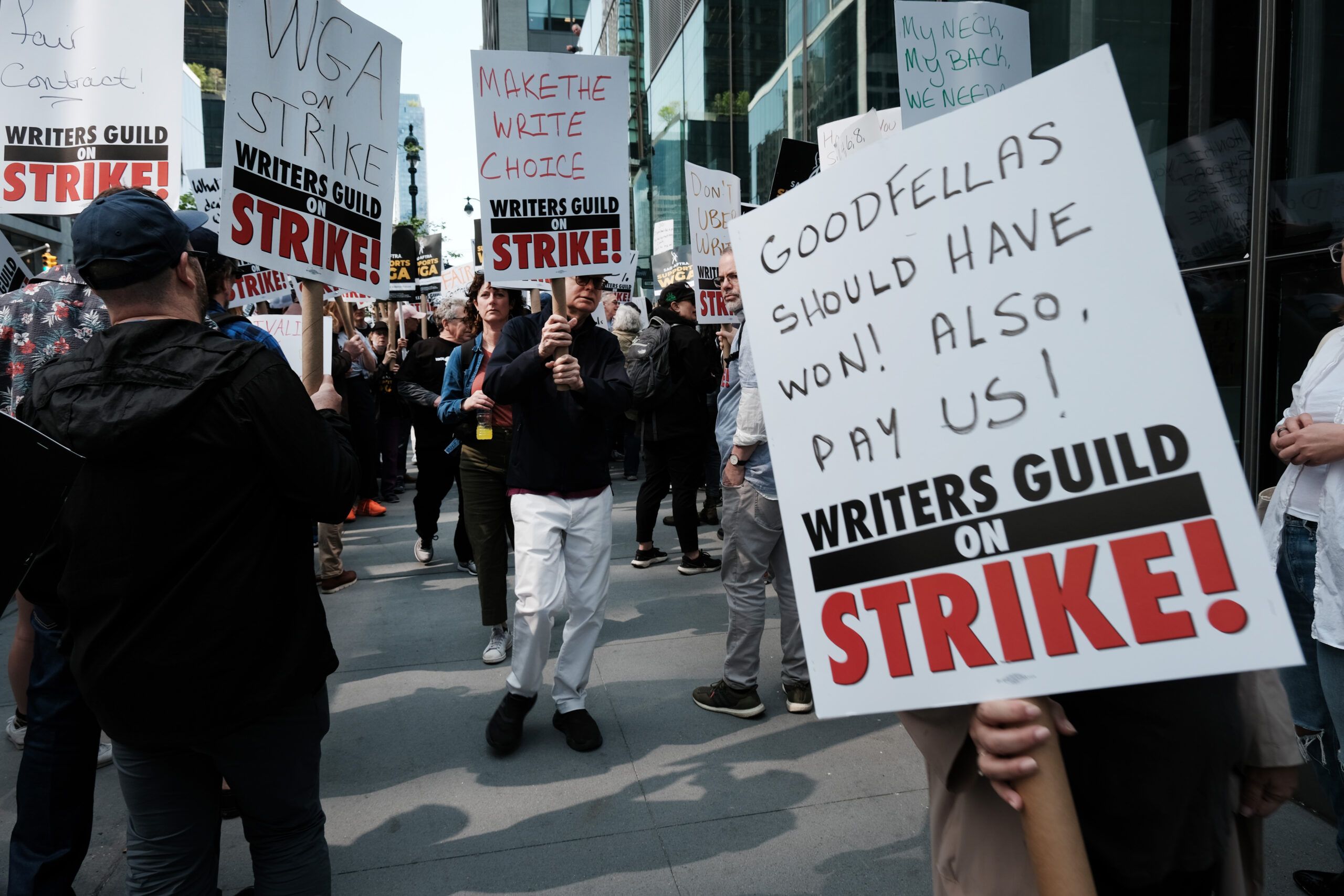 The 14 most brilliant writers strike 2023 signs,…