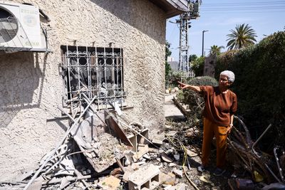 In southern Israel, Gaza rockets destroy woman's home for the second time