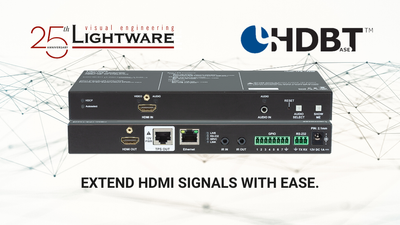 Lightware Invests in HDBaseT Solutions for AV Professionals