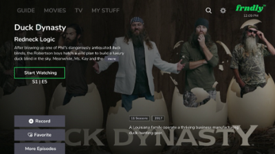 Frndly TV Adds New Features for Users of Streaming Service