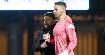 Trevor Carson says St Mirren boss Stephen Robinson is 'destined for the top' and describes intense methods
