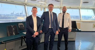 Danish Ambassador toasts growing Humber trade links on port visit
