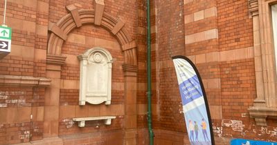 Footage shows extent of water leak pouring into concourse at Nottingham Railway Station