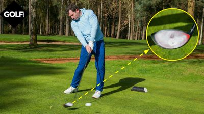 How To Hit Your Driver Out The Middle... Using Foot Spray