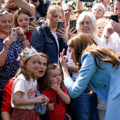 Princess Kate Hugged a Little Girl Who Burst Into Tears During Windsor Walkabout, And Told Her Mom to Get Her an Ice Cream