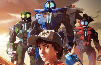 Giant robots from outer space! Netflix reveals details for new 3D anime series 'Mech Cadets'