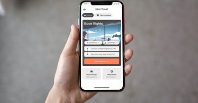 Uber users can book flights on the app this summer as well as taxis to the airport