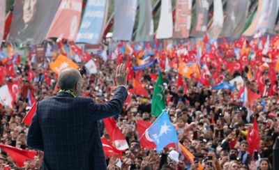 ANALYSIS-Turkey's Erdogan, master campaigner, faces toughest contest yet