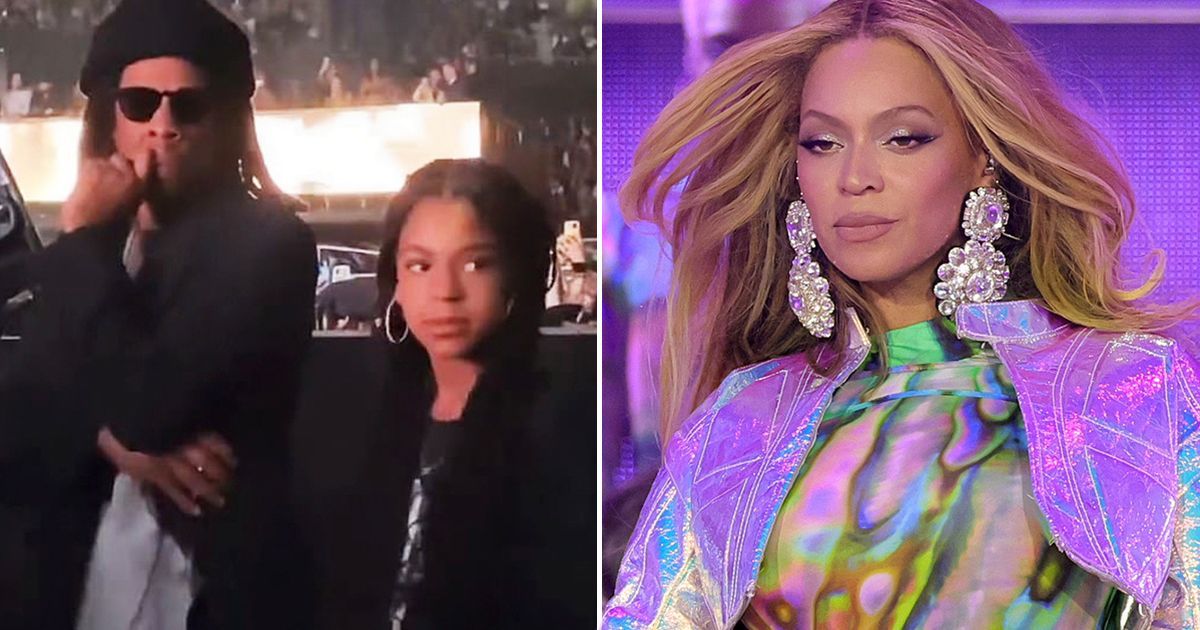 Beyonce&rsquo;s daughter Blue Ivy looks almost identical as…