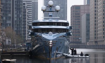 Russian tycoon suing UK government for return of £38m superyacht