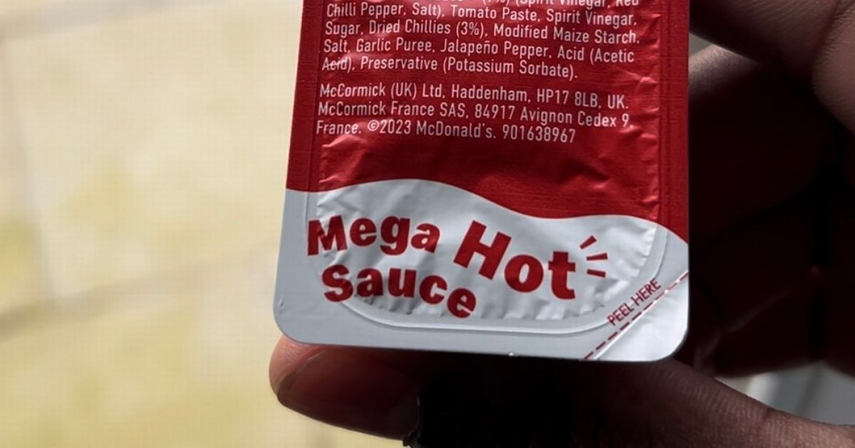 I tried McDonald's new Mega Hot Sauce to see how hot…