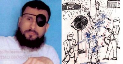 Guantanamo Bay prisoner's drawings lay bare brutal torture in CIA’s post-9/11 program