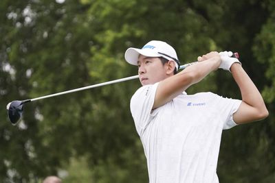 Seung-yul Noh shoots 60 at 2023 AT&T Byron Nelson despite cracking driver mid-round