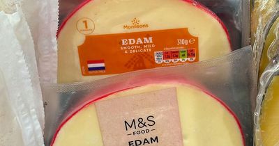 Mystery as block of Morrisons cheese spotted in Marks & Spencer food aisle