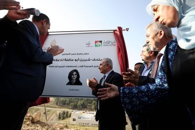 Cornerstone laid for Shireen Abu Akleh press museum in Palestine