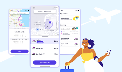 Lyft launches new preorder option at airports ahead of a busy summer travel season