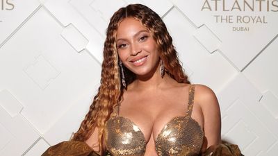Beyoncé Wore A Gold Bodysuit With Some Strategically Placed Hands For Her Renaissance Tour