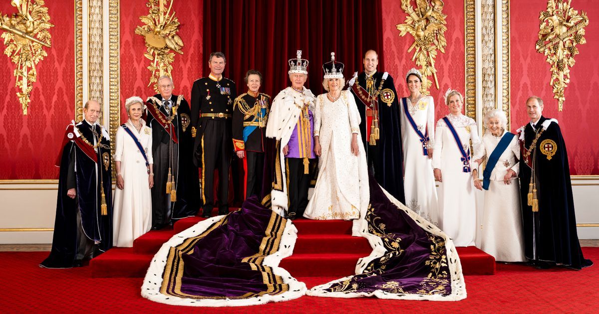 Meet The Unknown Royals In Coronation Photo From   0 King Charles III Coronation 