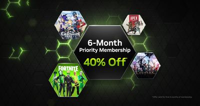 GeForce Now Membership 40% Off, With New Games Coming to the Platform