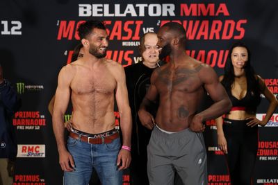 Photos: Bellator 296 ceremonial weigh-ins and faceoffs