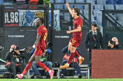Roma edge Leverkusen in Europa League semi-final first leg