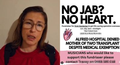 Anti-vaxxers fundraise off unvaccinated mum’s ineligibility for a heart transplant