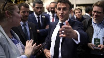 Macron hails France's power to woo foreign investors for big industrial projects