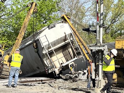 Norfolk Southern railcars derail in Pennsylvania, but with no hazardous chemicals