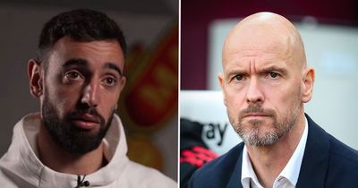 Bruno Fernandes responds to Erik ten Hag's private Man Utd worry and makes top four vow