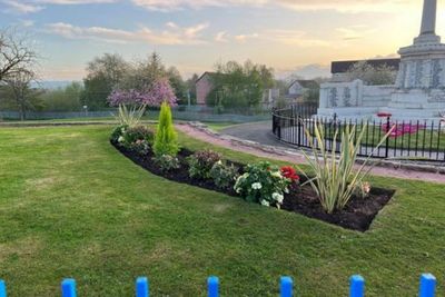 Councillor 'totally appalled' after vandalism of coronation flower bed