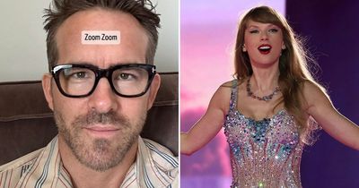 Taylor Swift's pal Ryan Reynolds trolls her over Matty Healy romance with cheeky post