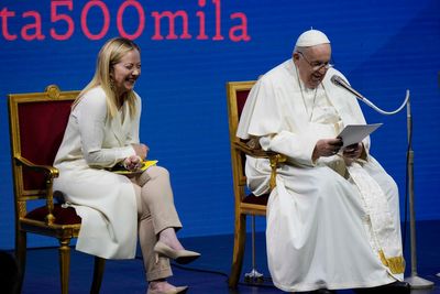 Pope joins Meloni in urging Italians to have more kids, not pets