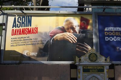 In earthquake epicentre, Turkey’s Erdogan remains popular