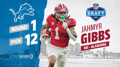 Draft reaction: Lions select Jahmyr Gibbs No. 12 overall