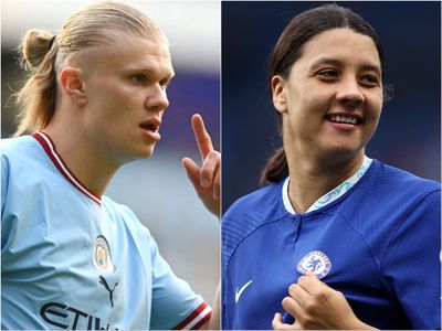 Erling Haaland and Sam Kerr win FWA Footballer of the Year awards