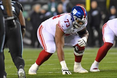 Giants’ Bobby Johnson expects major improvement from Evan Neal in Year 2