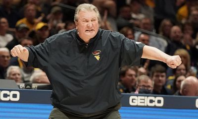 WVU’s Huggins hit with suspension and $1m salary reduction for homophobic slur