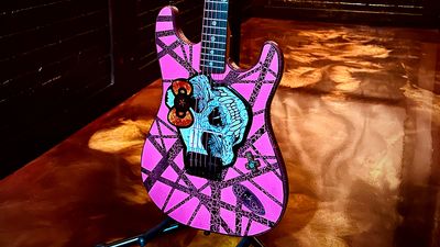 Meet the Hell Kitty – the evil twin of the Squier Hello Kitty Strat hell-bent on destroying the meme guitar