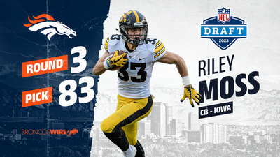 Broncos signing CB Riley Moss to 4-year rookie contract