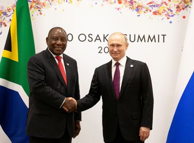 Putin, S.Africa's Ramaphosa discussed Ukraine in phone call-Kremlin