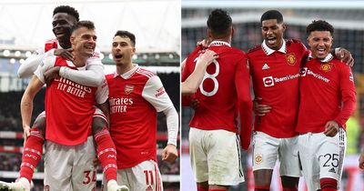 Arsenal trio and Man Utd pair among 15 players to win votes for FWA Footballer of the Year