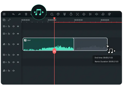 Audio Editing simplified with Wondershare Filmora AI