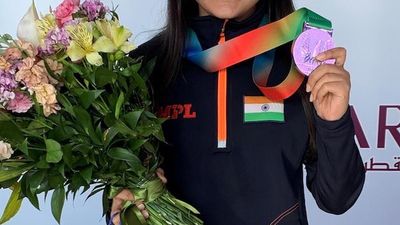Air rifle silver for Hriday Hazarika and Nancy in World Cup