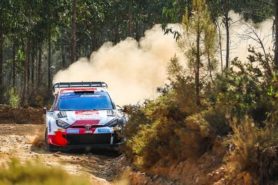 WRC points leader Evans crashes out of Rally Portugal