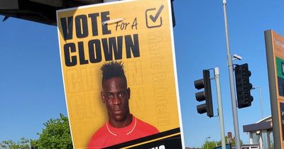 Strange election posters featuring 'controversial' football players appear in Belfast