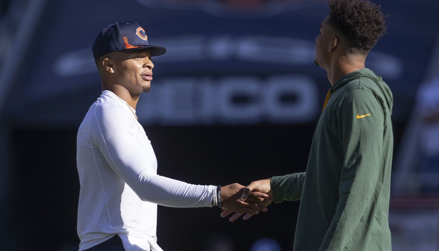 Justin Fields vs. Jordan Love in Week 1. Any way we…
