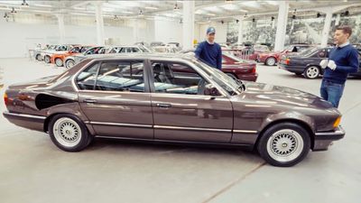 Tour Rare BMW 7 Series Models, Including One With A V16 Engine