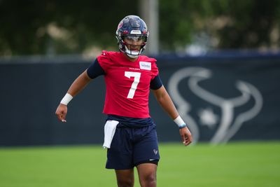 LOOK. Photos of former Ohio State quarterback C.J. Stroud at Texans’ rookie minicamp