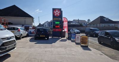 Drivers queue at Welsh petrol station with 'cheapest price in the UK'