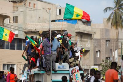 Senegalese opposition rally against President Sall's possible third-term ambition